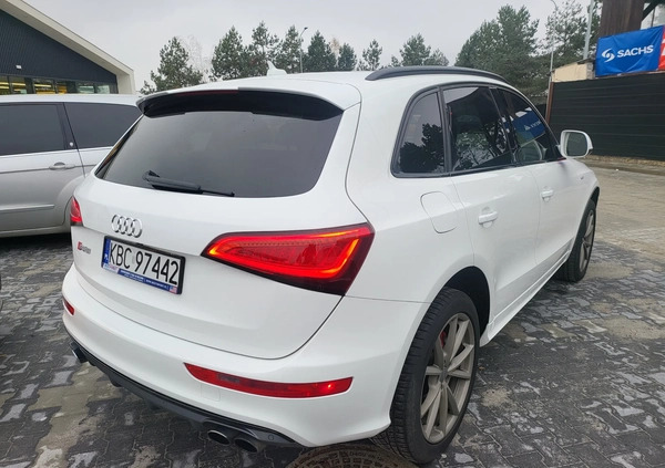 Audi SQ5 cena 109000 przebieg: 123000, rok produkcji 2016 z Bochnia małe 46